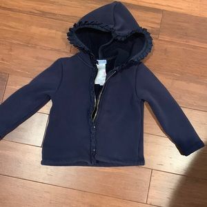 Jacadi 3T hooded fleece jacket